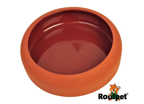 Terracotta Sand Bathing Bowl 16cm