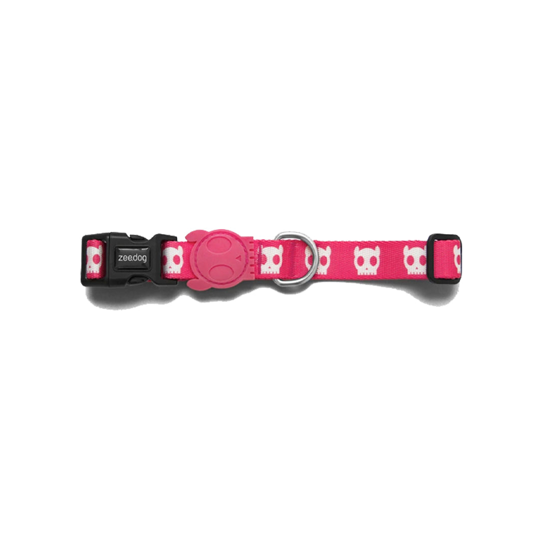 Pink Skull Collar